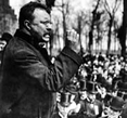 Theodore Roosevelt giving a speech