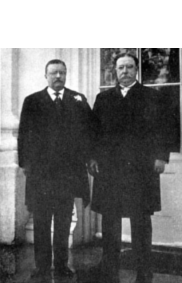 President Roosevelt with President-elect Taft