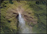 Plume at Mount Bagana, Bouganville Island