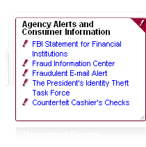 Sample image of Agency Alerts