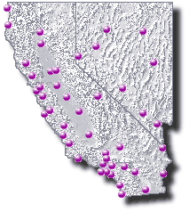 California/Nevada TAF map