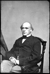 Seated portrait of Salmon P. Chase