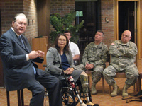 Senator John D. Rockefeller IV and Assistant Secretary Tammy Duckworth at the annual CARE-NET conference