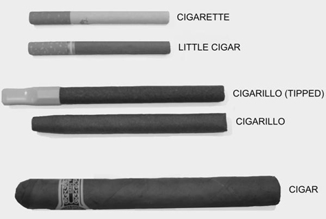 Photo showing: cigarette, little cigar, cigarillo (tipped), cigarillo, cigar