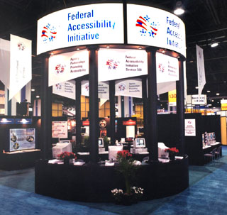 Photograph of FOSE 2000 Exhibit