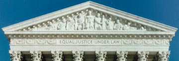 Detail of West Pediment above main entrance to Supreme Court