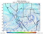 300 mb wind  image from the latest RUC model run