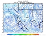 500 mb wind  image from the latest RUC model run
