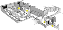 small image showing accessible polling place