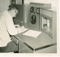 Photo of Robert Ronald at Observation desk