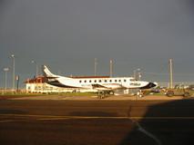 photo of plane at Glasgow Airport