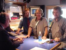 photo of John Pulasky at the radio station