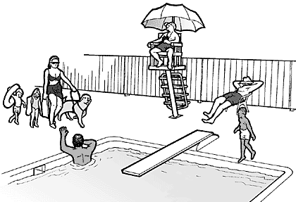 public pool scene