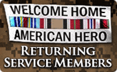 Welcome Home Returning Service Members