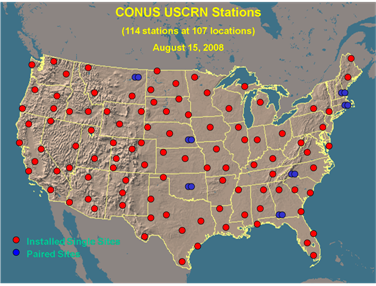 Continental United States 
				Climate Reference Network
