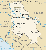 Serbia map