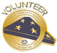National Cemetery Administration volunteer pin