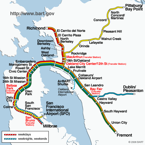 BART Map