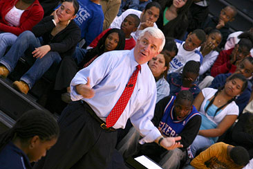 Attorney General Tom Corbett at an Operation Safe Surf Rally