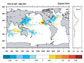 map illustrating average cyclone-induced surface cooling of the upper ocean