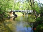 Location 11 - Bridge over Little Elk Creek looking upstream