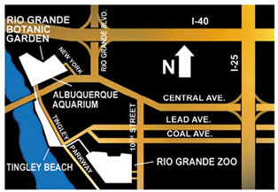 BioPark location map