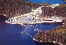 Ester Lake Hatchery in Prince William Sound