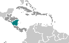 Location of Nicaragua