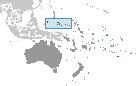 Location of Micronesia, Federated States of