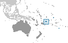 Location of Samoa