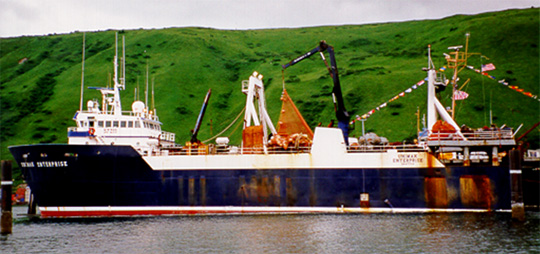 F/V Unimak Enterprise, an Alaskan rockfish factory trawler