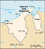 Brunei map