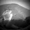 Spirit's Wheels Digging into Soft Ground, Sol 1899