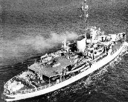 A photo of a Coast Guard icebreaker.