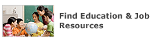 Find education and job resources
