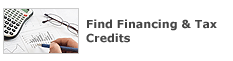 Find Financing and Tax Credits