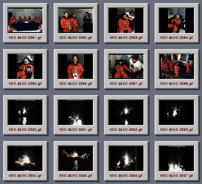 [STS-67 Contact Sheet]