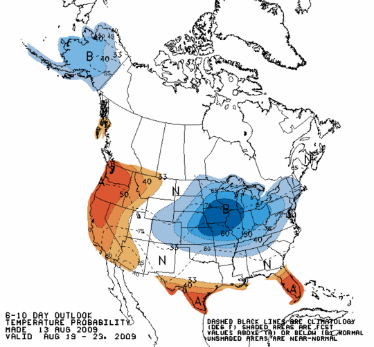 Climate Outlooks - Click to enlarge