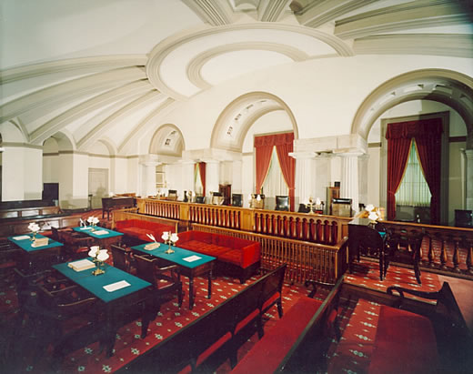 The Old Supreme Court Chamber Viewed from the Southwest