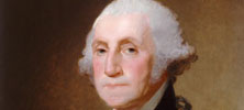 Painting of George Washington by Gilbert Stuart