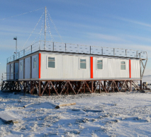 The Tiksi climate observatory in Northern Siberia, Russia