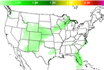 National Precipitation Amount Forecast Image