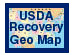 Recovery Geo Map Icon