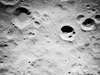 AS16-M -- Apollo 16 Dufay crater and Valier crater