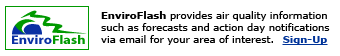 EnviroFlash: Sign-up for E-mail