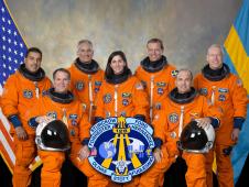 STS-128 mission crew members