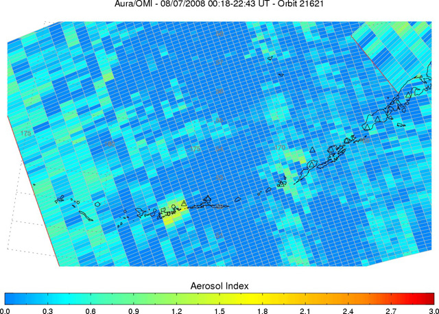 Aleutians Eruption