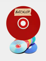 backup storage CD