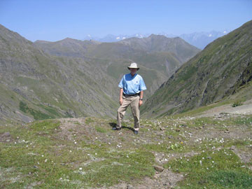 NCTC Deputy Directory Jim Willis near Tusheti Village