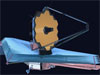 Artist's rendering of the James Webb Space Telescope, set to launch in 2013.